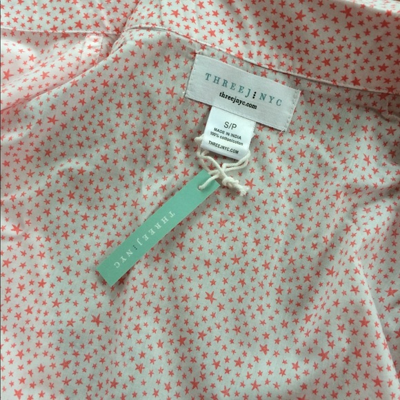 THREE J NYC Josephine Star Pajama PJ Set Small - Picture 7 of 8